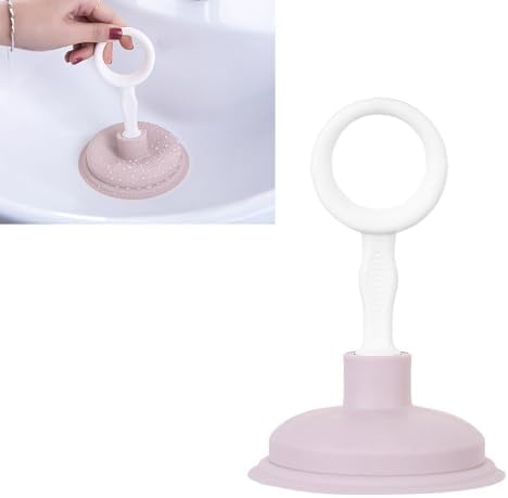 NYSUZHOUJI Sink Plunger with Strong Suction Cup for Kitchen and Bathroom