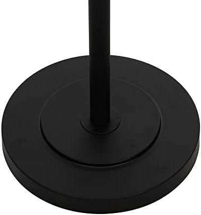 Catalina 23247-001 Modern Floor Lamp 66 Black with Metal Shades