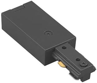 WAC Lighting H Track Live End Power Connector Black