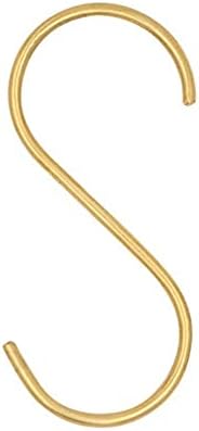 ANNBKA 3pcs Brass Hook Wall-Mounted Towel Bar