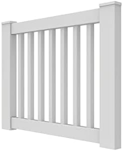 Barrette Outdoor Living 73030535 Gate Vinyl Rail White