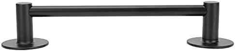 BOCbco Black Towel Rail Wall Mounted