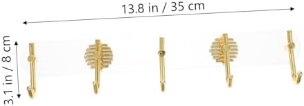 Cabilock Wall Mount Hook for Towels and Mop Broom Storage