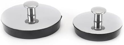 Universal Bath Plug Caps Stainless Steel 45mm