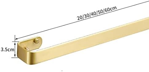 Brushed Gold Wall Mounted Towel Bar