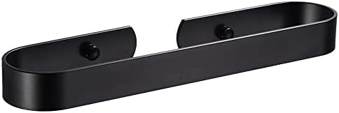 TYZK 30cm Black Aluminum Towel Bar 1
