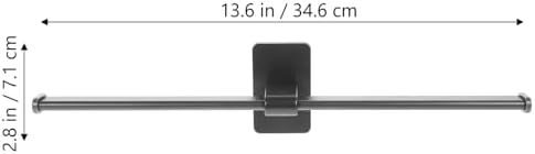 Wakauto Wall-Mounted Towel Rack No Drilling 1