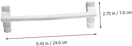 2Pcs No Drill Cabinet Towel Rack for Space Saving Kitchen Bathroom Use