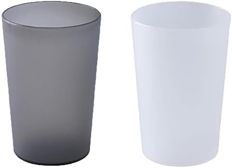 RabyLeo Simple Drinking Cup 300ml Travel Container for Toothbrush More