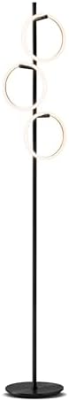 Brightech Saturn LED Tree Floor Lamp - Black