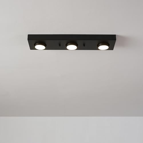 Globe Electric 3-Light LED Track Light in Matte Black