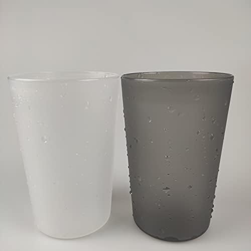 RabyLeo Simple Drinking Cup 300ml Travel Container for Toothbrush More