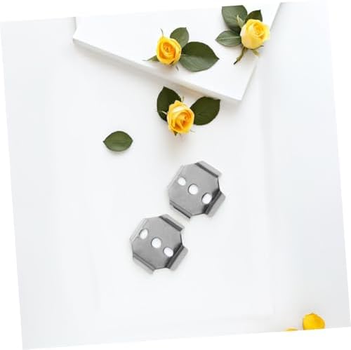 2Pcs Bath Towel Rack Mounting Hardware Elegant Design Easy Installation