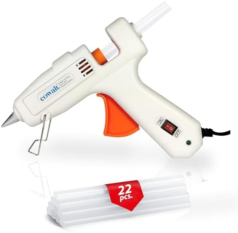 60W Hot Glue Gun Kit with Silicone Sticks for Crafts and Repairs