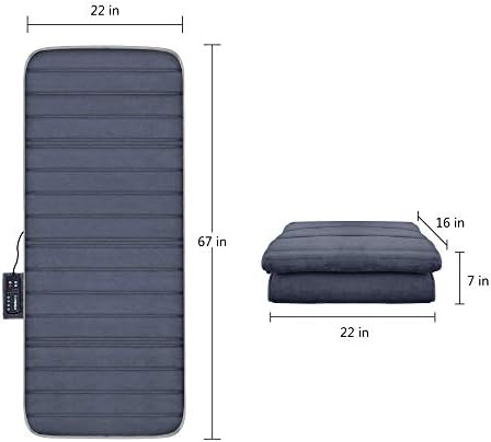 COMFIER Heated Massage Mat with 10 Motors Heat