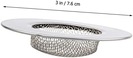 ARTIBETTER 3-Pack Drain Hair Catcher for Bathroom Sink and Shower