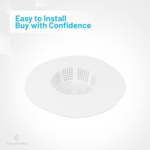 EvertechPRO PLB261021BK Hair Catcher Drain