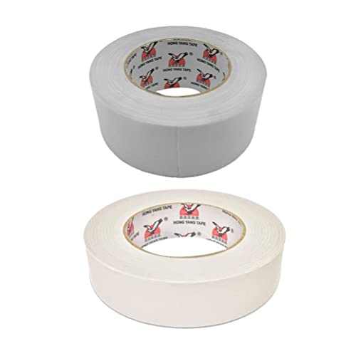 Ciieeo 2 Pcs Heavy Duty Carpet Tape for Stairs and Area Rugs