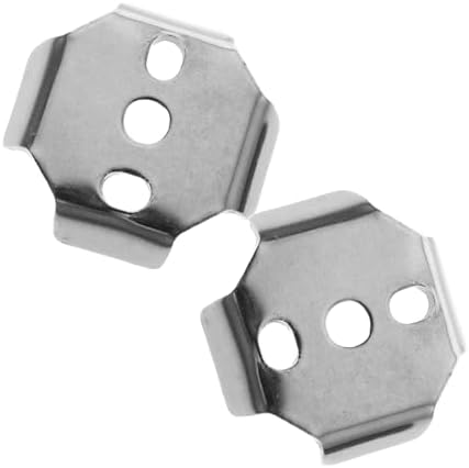 2Pcs Bath Towel Rack Mounting Hardware Elegant Design Easy Installation