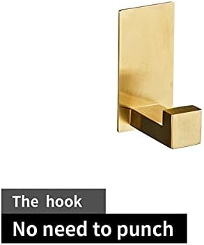 Brushed Gold Towel Rail Rack Set for Bathroom and Kitchen
