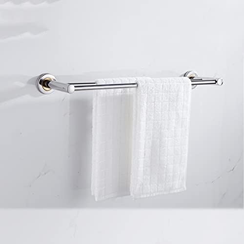 KAREFRI 40cm Double Towel Rail in Stainless Steel