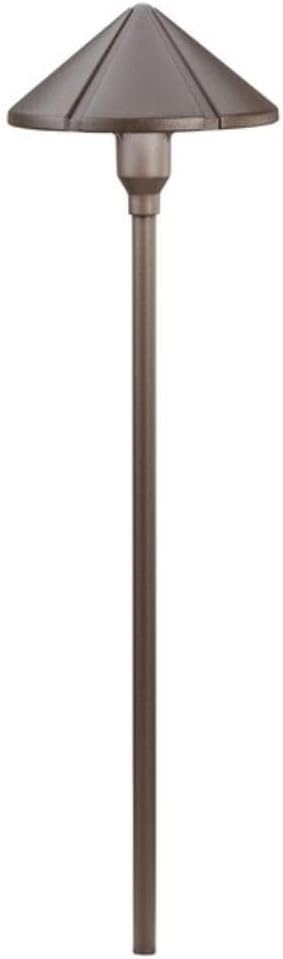 Kichler 15326AZT 1-Light 12V Six Groove Bronze