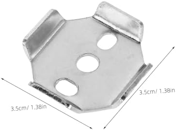 2Pcs Bath Towel Rack Mounting Hardware Elegant Design Easy Installation