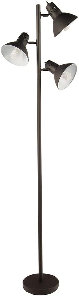 Litex Industries 3 Track Tree Floor Lamp in Bronze Finish