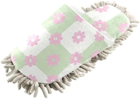 Kigai Microfiber Slippers with Pink Flowers