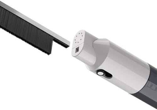 Hard Bristle Crevice Cleaning Brush with Replacement - Black