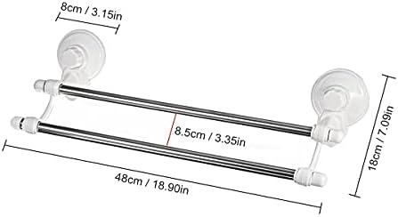 BOCbco Towel Rail Wall Mounted Self-Adhesive 1