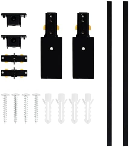 VANoopee H Track Lighting Rails Kit 66FT Black 1