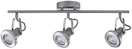 Globe Electric 3-Light Track Lighting with LED Bulbs
