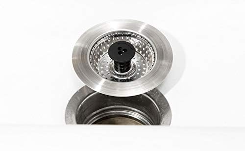 SinkShroom Clog-Free Sink Strainer Basket with Stopper 1