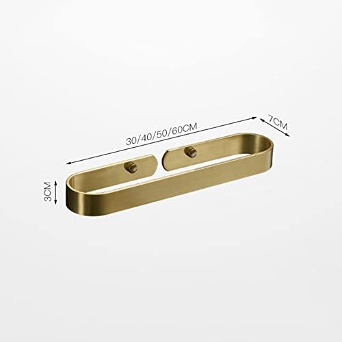TYZK 30cm Brushed Gold Towel Holder