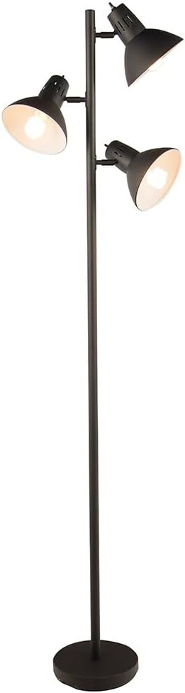 Litex Industries 3 Track Tree Floor Lamp in Bronze Finish