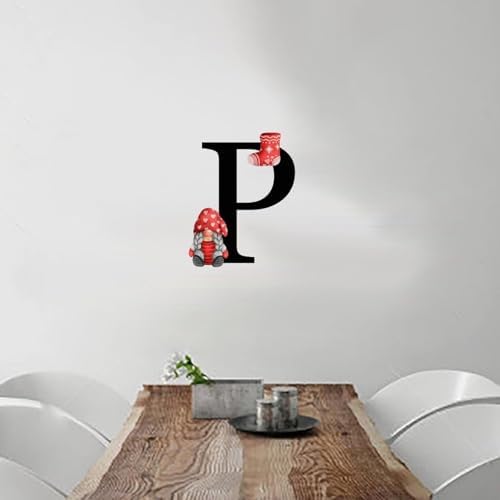 Wodevor 22 Inch Reusable Red P Quote Wall Decal