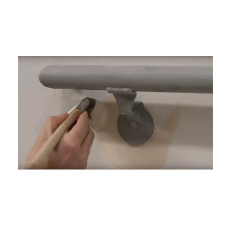 Rust-Oleum Modified Urethane Latex Epoxy 1 Gal Silver Gray Gloss