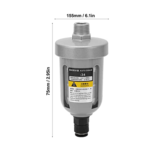 Walfront Air Compressor Drain Valve DN15 Automatic 1
