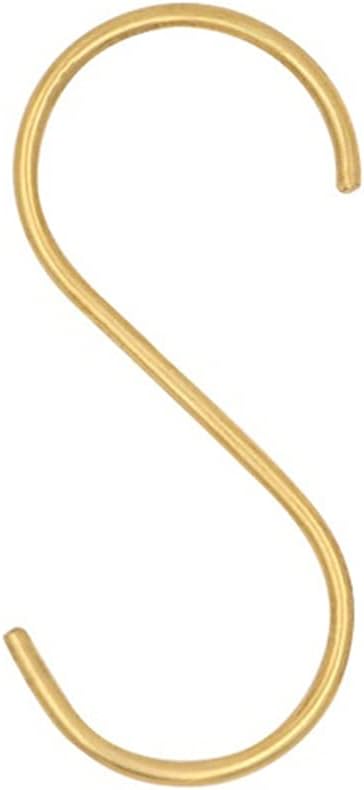 ANNBKA 3pcs Brass Hook Wall-Mounted Towel Bar
