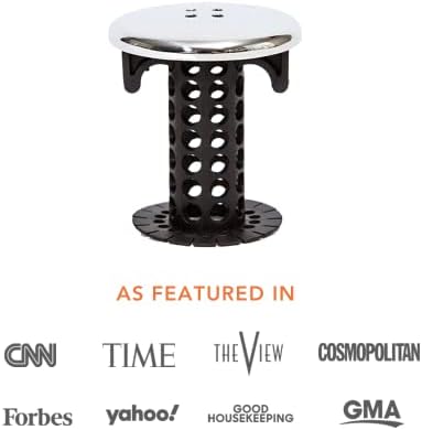 SinkShroom Chrome Drain Hair Catcher Protector