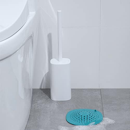 Square Drain Cover with 4 Suction Cups for Hair Catcher