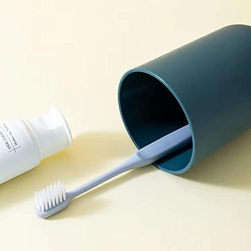 RabyLeo 2-Piece Toothbrush Cup Set for Students