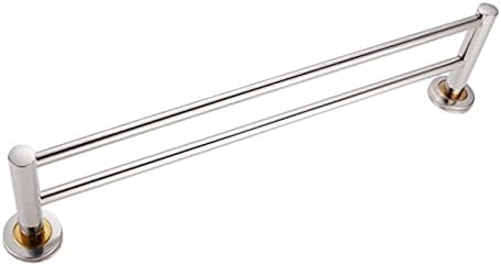 KAREFRI 40cm Double Towel Rail in Stainless Steel