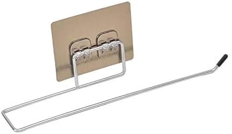 XENOTY Stainless Steel Towel Bar with Magic Adhesive Pad