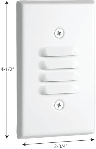 Progress Lighting P660003-028-30K White Step Light