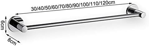 BOCbco Stainless Steel Towel Bar Holder - 30Cm