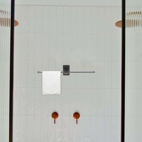 Wakauto Wall-Mounted Towel Rack No Drilling 1