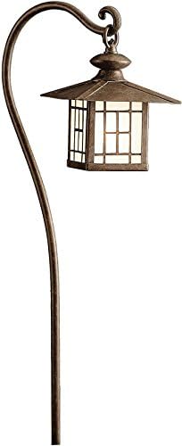 Kichler 15319PZ Mission 1-Light 12V Patina Bronze