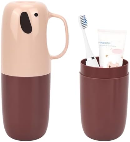 Vspek Travel Toothbrush Case with Elephant Design